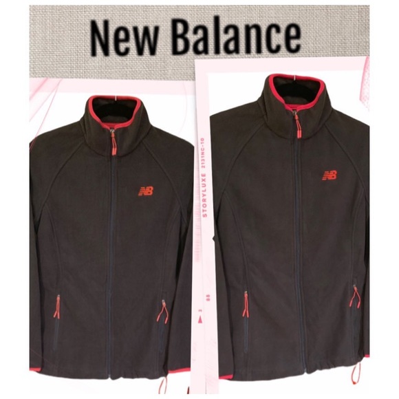 NEW New Balance Jacket NEW WITH TAGS Premium Fleece jacket Zip-up Size S - Picture 9 of 9